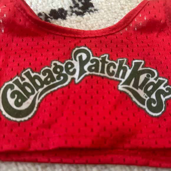1980's Coleco Cabbage Patch Kids Red #55 Jersey - Picture 3 of 4